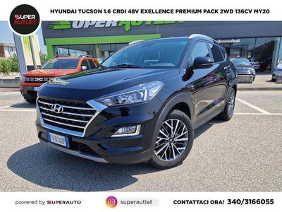 usata Hyundai Tucson 1.6 CRDi 136CV Exellence del 2019 usata a Vigevano