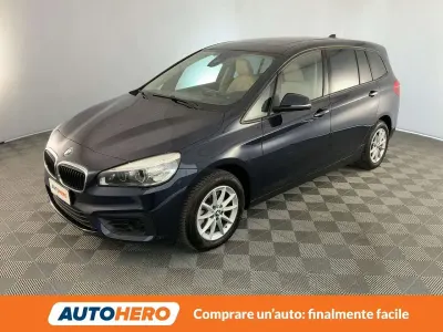 Usata BMW 218 Gran Tourer 150 CV (110 kW) 2018 Blu/azzurro Monovolume