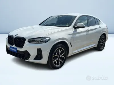 Usata BMW X4 M Sport 286 CV (210 kW) 2022 Bianco SUV