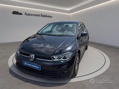 Usata VW Polo Life 95 CV (69 kW) 2025 Nero Utilitaria