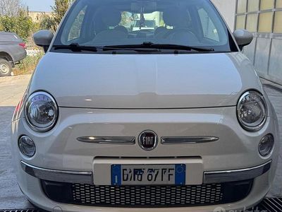 Usata Fiat 500 Lounge 69 CV (50 kW) 2009 Bianco Cabrio