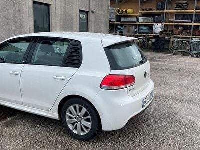 Usata VW Golf VI Edition 105 CV (77 kW) 2011 Bianco Utilitaria