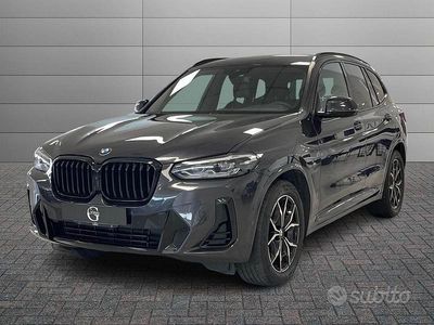 Usata BMW X3 M Sport 190 CV (139 kW) 2022 Grigio SUV