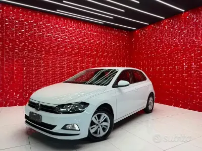 Usata VW Polo Comfortline 65 CV (47 kW) 2018 Bianco Utilitaria
