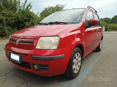 Usata Fiat Panda 60 CV (44 kW) 2010 Rosso Utilitaria