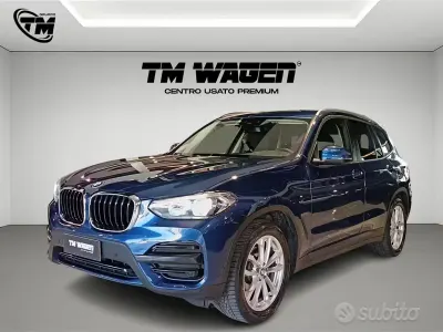 Usata BMW X3 Advantage 190 CV (139 kW) 2021 Blu SUV