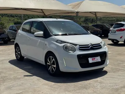 Usata Citroën C1 Shine 69 CV (50 kW) 2015 Bianco Utilitaria