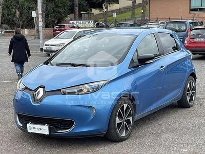 Usata Renault Zoe Intens 67 kW (92 CV) 2017 Blu Utilitaria