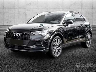 Usata Audi Q3 Advanced 150 CV (110 kW) 2021 Nero metallizzato SUV
