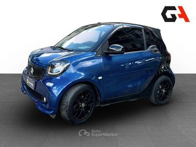 Usata Smart ForTwo Cabrio Passion 90 CV (66 kW) 2018 Blu Cabrio