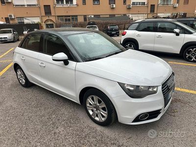 Usata Audi A1 Sportback 90 CV (66 kW) 2012 Bianco Utilitaria