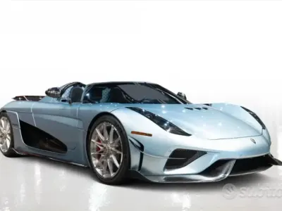 Usata Koenigsegg Regera 2021 Azzurro Cabrio