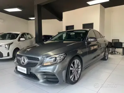 Usata Mercedes C220 Premium 194 CV (142 kW) 2019 Grigio Berlina