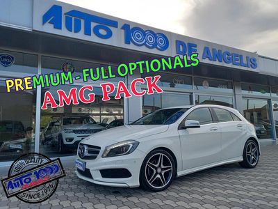 Usata Mercedes A180 Premium 110 CV (80 kW) 2014 Bianco Berlina