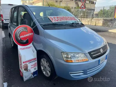 Usata Fiat Multipla 103 CV (75 kW) 2007 Bluazzurro Monovolume