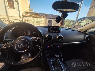 Usata Audi A3 Sport 150 CV (110 kW) 2015 Grigio Berlina