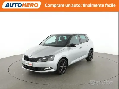 Usata Skoda Fabia Ambition 75 CV (55 kW) 2016 Grigio Berlina