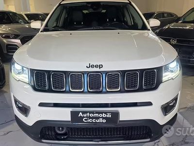 Usata Jeep Compass Limited 140 CV (102 kW) 2019 Bianco SUV