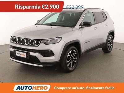 Usata Jeep Compass Limited 150 CV (110 kW) 2021 Argento SUV