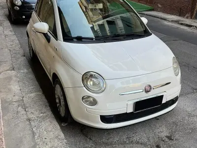 Usata Fiat 500 95 CV (69 kW) 2011 Bianco Berlina