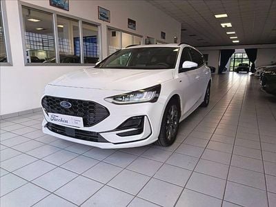 Usata Ford Focus ST-Line 125 CV (91 kW) 2023 Bianco Station wagon