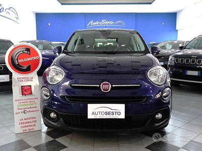 Usata Fiat 500X Connect 130 CV (95 kW) 2022 Blu SUV