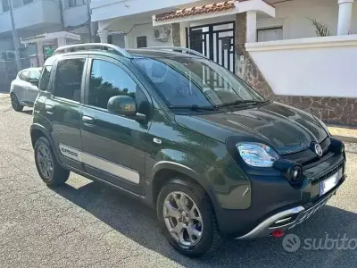Usata Fiat Panda Cross Cross 95 CV (69 kW) 2017 Verde Utilitaria