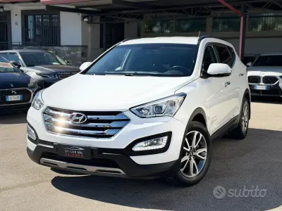 Usata Hyundai Santa Fe 150 CV (110 kW) 2014 Bianco SUV