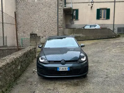 Usata VW Golf Sportsvan GTD 184 CV (135 kW) 2014 Grigio Monovolume