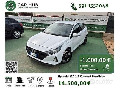 Usata Hyundai i20 84 CV (61 kW) 2023 Bianco Utilitaria