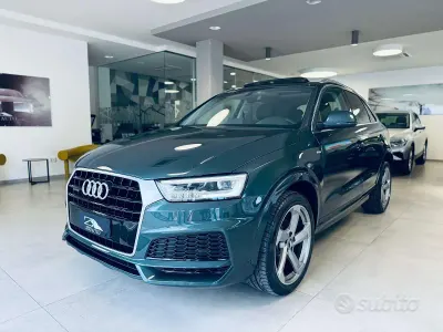 Usata Audi Q3 S-Line 184 CV (135 kW) 2018 Verde SUV