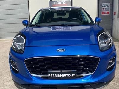 Usata Ford Puma Titanium X 125 CV (91 kW) 2020 Blu/azzurro Coupé