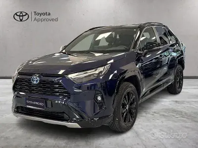 Usata Toyota RAV4 Hybrid Style 218 CV (160 kW) 2025 Blu/azzurro SUV