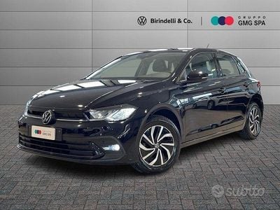 Usata VW Polo Life 95 CV (69 kW) 2023 Nero Utilitaria