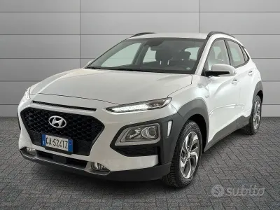 Usata Hyundai Kona 141 CV (103 kW) 2020 Bianco SUV