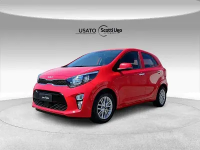 Usata Kia Picanto Urban 67 CV (49 kW) 2022 Rosso Utilitaria