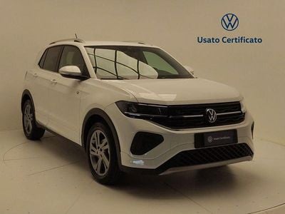Usata VW T-Cross R-line 116 CV (85 kW) 2024 Bianco SUV