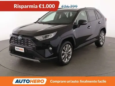 Usata Toyota RAV4 Hybrid Lounge 178 CV (130 kW) 2021 Nero SUV