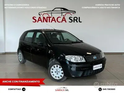 Usata Fiat Punto Classica 60 CV (44 kW) 2007 Nero Utilitaria