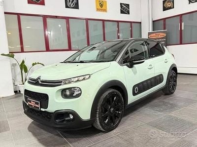Usata Citroën C3 Shine 100 CV (73 kW) 2018 Verde Utilitaria
