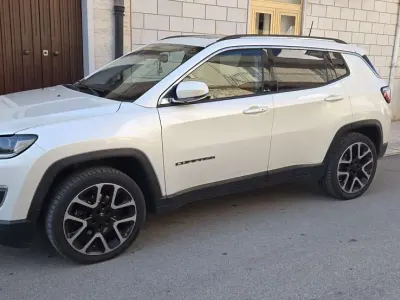 Usata Jeep Compass Limited 120 CV (88 kW) 2017 Bianco SUV