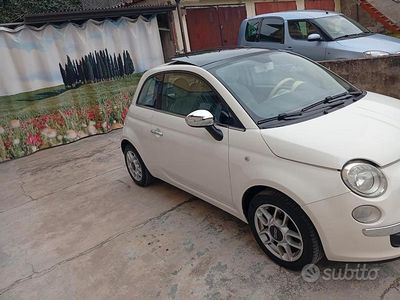 Usata Fiat 500 69 CV (50 kW) 2009 Bianco Utilitaria