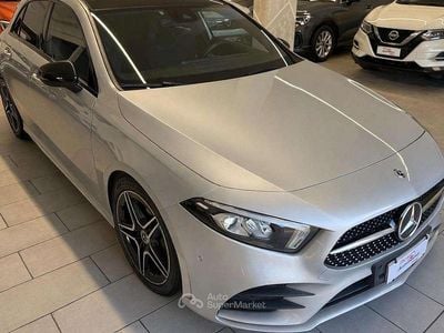 Usata Mercedes A180 Premium 116 CV (85 kW) 2018 Argento metallizzato Berlina