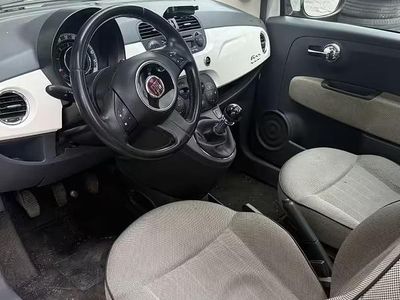 Usata Fiat 500 75 CV (55 kW) 2009 Bianco Cabrio