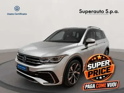 Usata VW Tiguan R-line 150 CV (110 kW) 2023 Grigio SUV
