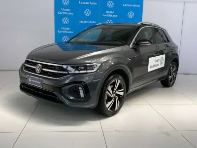 Usata VW T-Roc R-line 110 CV (80 kW) 2022 Grigio SUV