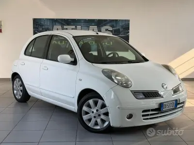 Usata Nissan Micra 80 CV (58 kW) 2009 Bianco Utilitaria