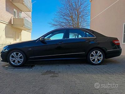 Usata Mercedes E220 Avantgarde 2010 Nero Berlina