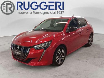 Usata Peugeot 208 Allure 75 CV (55 kW) 2022 Rosso Utilitaria
