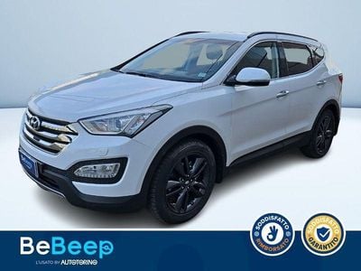 Usata Hyundai Santa Fe Style 197 CV (144 kW) 2014 Bianco pastello SUV